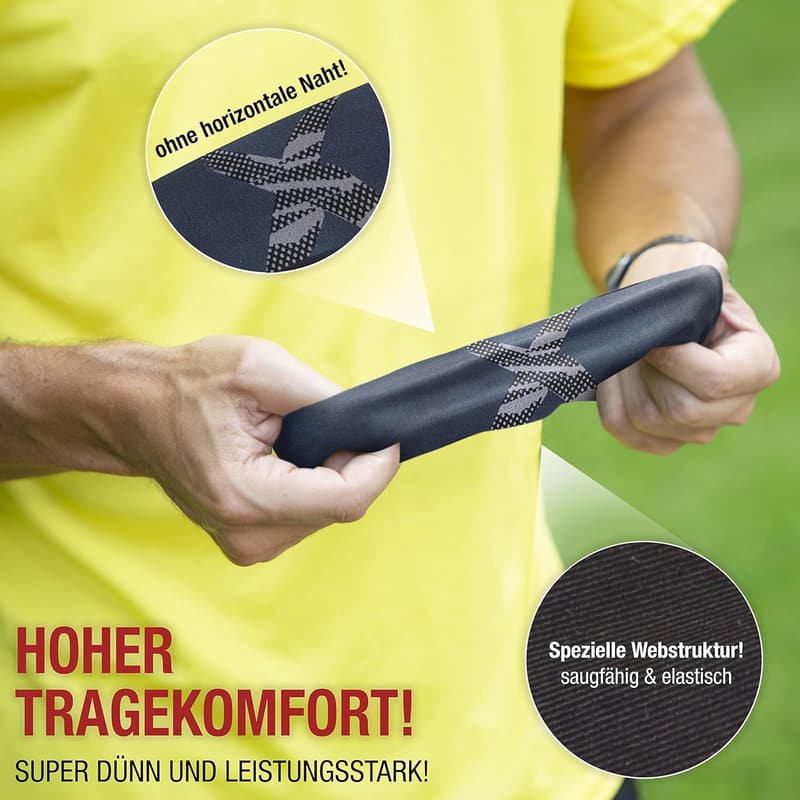Sport Stirnband - ultraleicht, elastisch, für Herren, Damen und Kinder