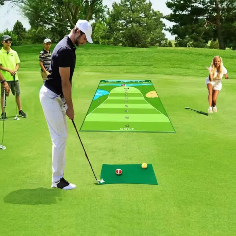 Golf Trainingsmatte für Indoor und Outdoor - Ideal für Familie und Erwachsene