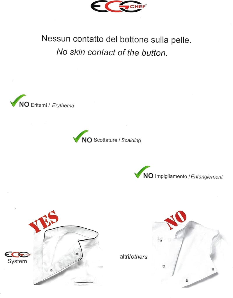 Kochjacke EGOCHEF Emporio Ferraris für kreative Köche