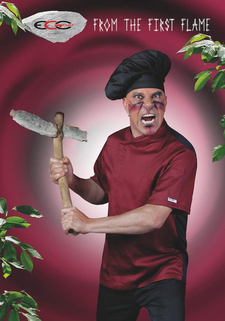 EGOCHEF OTTAVIO Kurzarm-Kochjacke für professionelle Köche