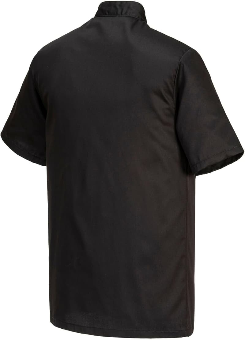 Kent Kochjacke für Männer, XL, schwarz, PORTWEST C734