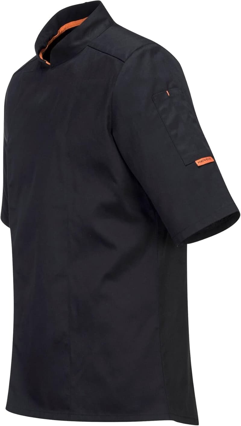 Herren Kochjacke C738 mit Luftmaschen von Portwest
