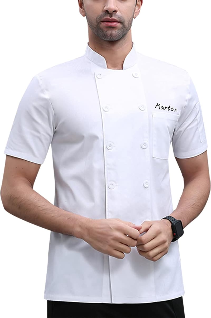 Personalisierte Kochjacke für Hotel und Restaurant