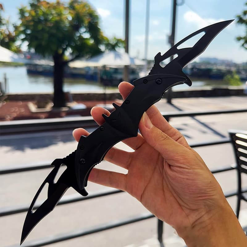 VPOUERY Klappmesser EDC mit Aluminiumgriff und Taschenclip für Camping