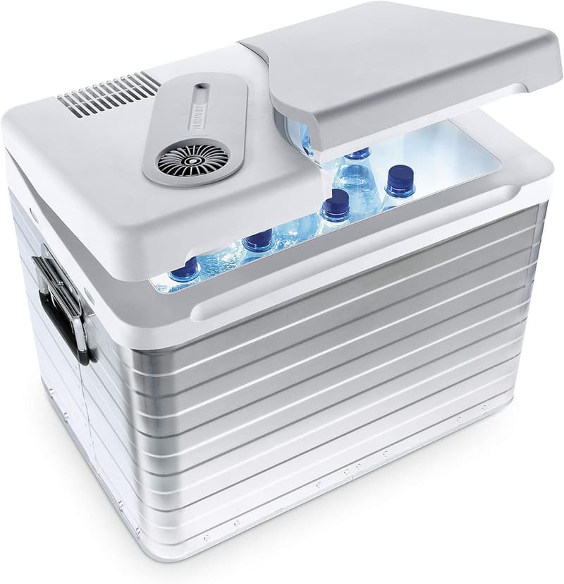 Mobicool Q40 Kühlbox – Tragbare Alu-Kühlbox, 39 L, 12/230 V