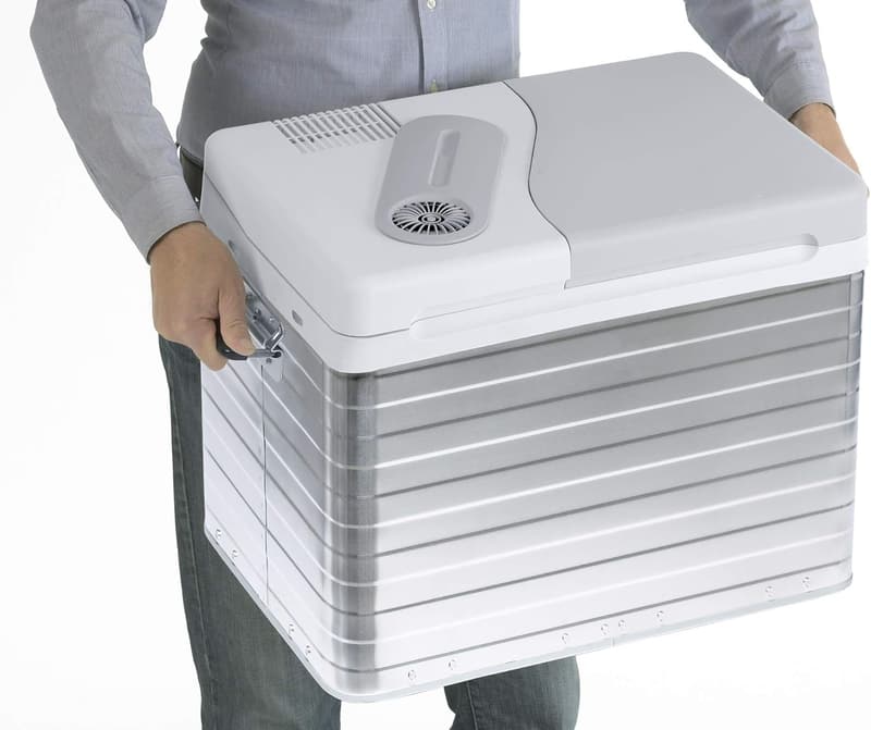 Mobicool Q40 Kühlbox – Tragbare Alu-Kühlbox, 39 L, 12/230 V