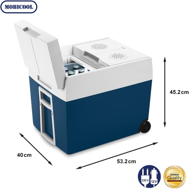 Mobicool MT48W Kühlbox 48L - mobil für Auto, Lkw und Reisemobil