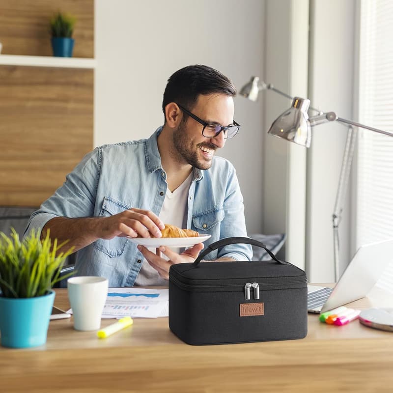 Faltbare Kühltasche 6L für Männer und Frauen - Isolierte Lunchbox