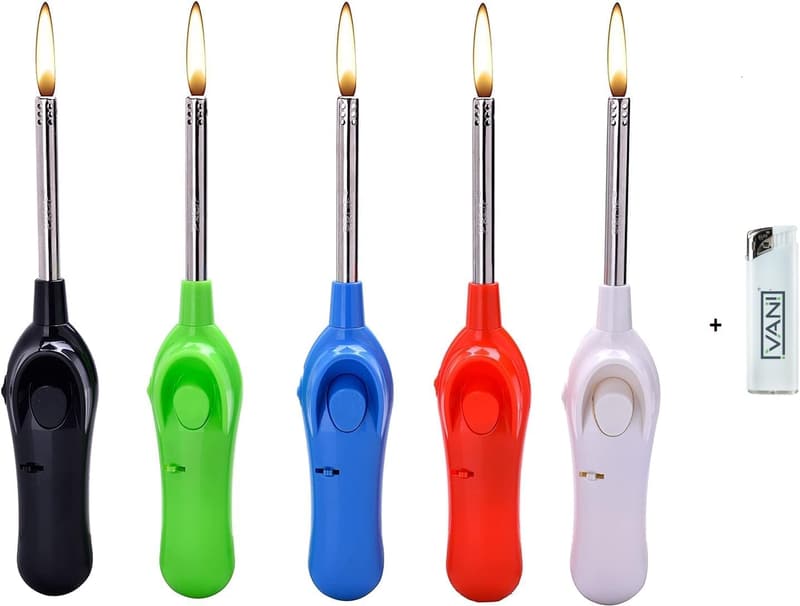 VANI Stabfeuerzeug 24 cm - nachfüllbar mit gratis Feuerzeug