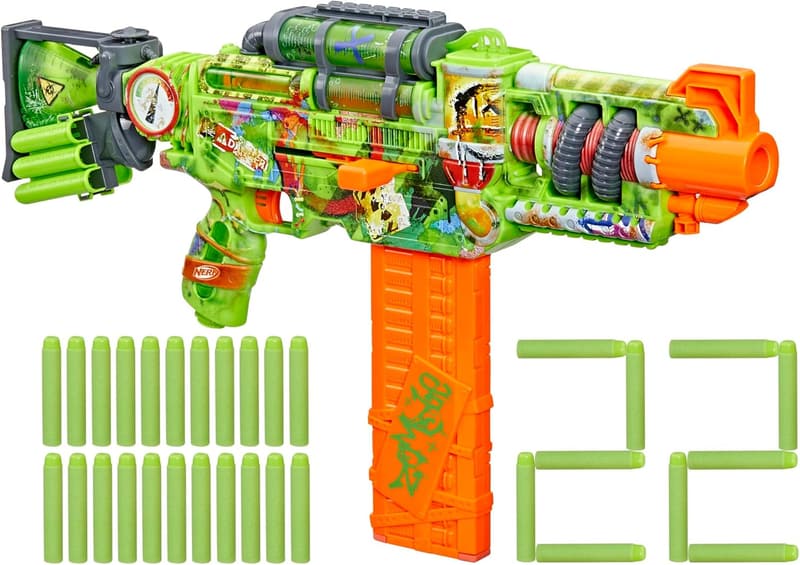 Nerf Zombie Dart-Blaster für dynamischen Spielspaß