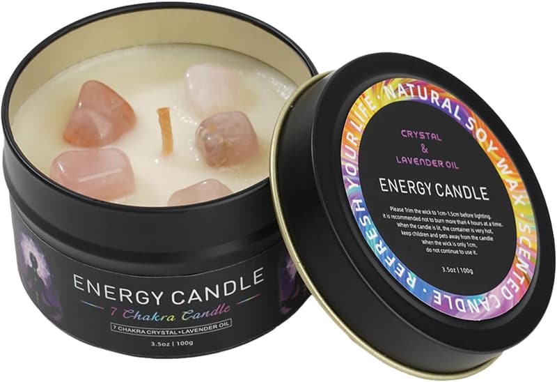 Beruhigende Aromatherapie-Meditationskerze für Entspannung
