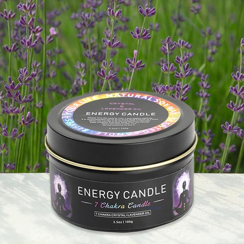 Beruhigende Aromatherapie-Meditationskerze für Entspannung