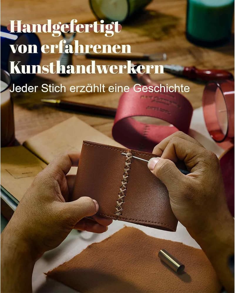 Zimt-Tabak Duftkerze aus Soja, 283g, Anti-Stress Geschenk für Männer