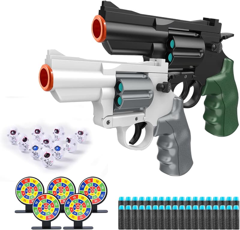 Schaumstoff-Blaster Set für Kinder, realistische Spielzeugpistolen