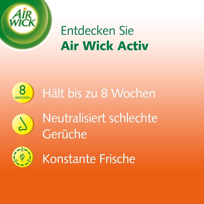 Air Wick Activ Anti Tabak, 375 ml Raumduft
