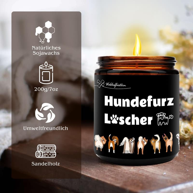Lustige Duftkerze 