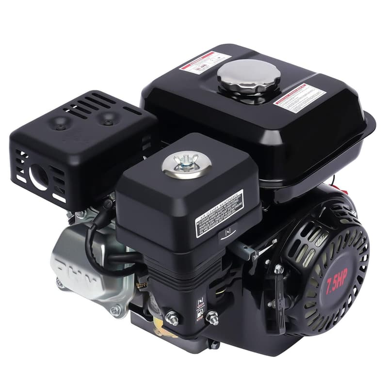 7,5 HP Benzin Standmotor mit 4 Takt OHV und Alarm