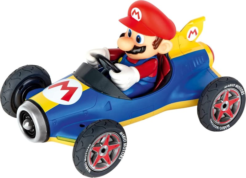 Carrera I Mario Kart Mach8 - Aufziehauto Rennauto für 6+ Jahre