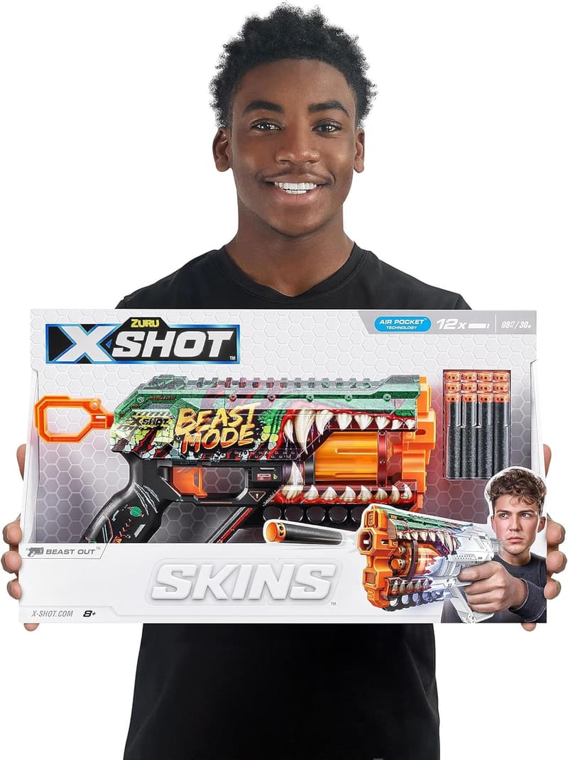 XSHOT Griefer Beast Out Blaster - Spielzeugpistole für Action-Fans