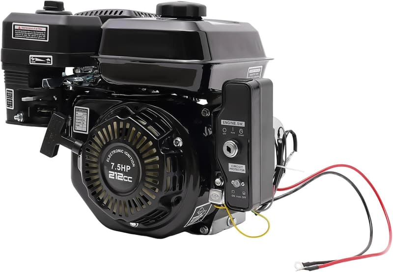Benzinmotor 210CC für Elektro Go-Karts, 7,5 PS, luftgekühlt, 3600RPM