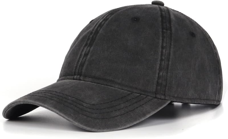 Zylioo XL/XXL Vintage Baseballcap aus gewaschenem Baumwollstoff