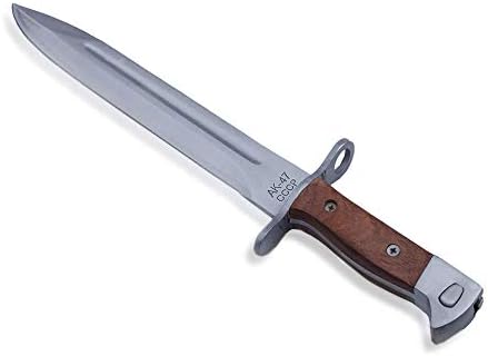 Edelstahl Gürtelmesser 31 cm mit Holzgriff und Holster