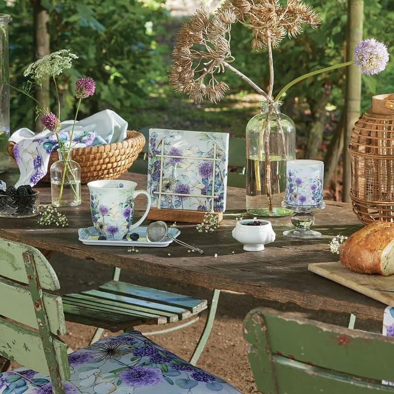 Elegante Teetasse aus feinem Bone China, 0,4 l, Lunaria