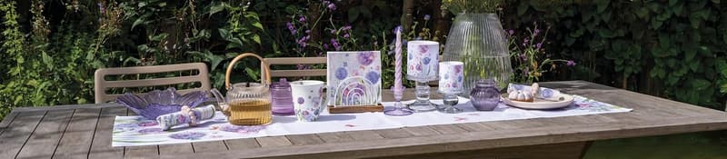 Frühling/Sommer Porzellan Becher (400ml) für Tee und Kaffee