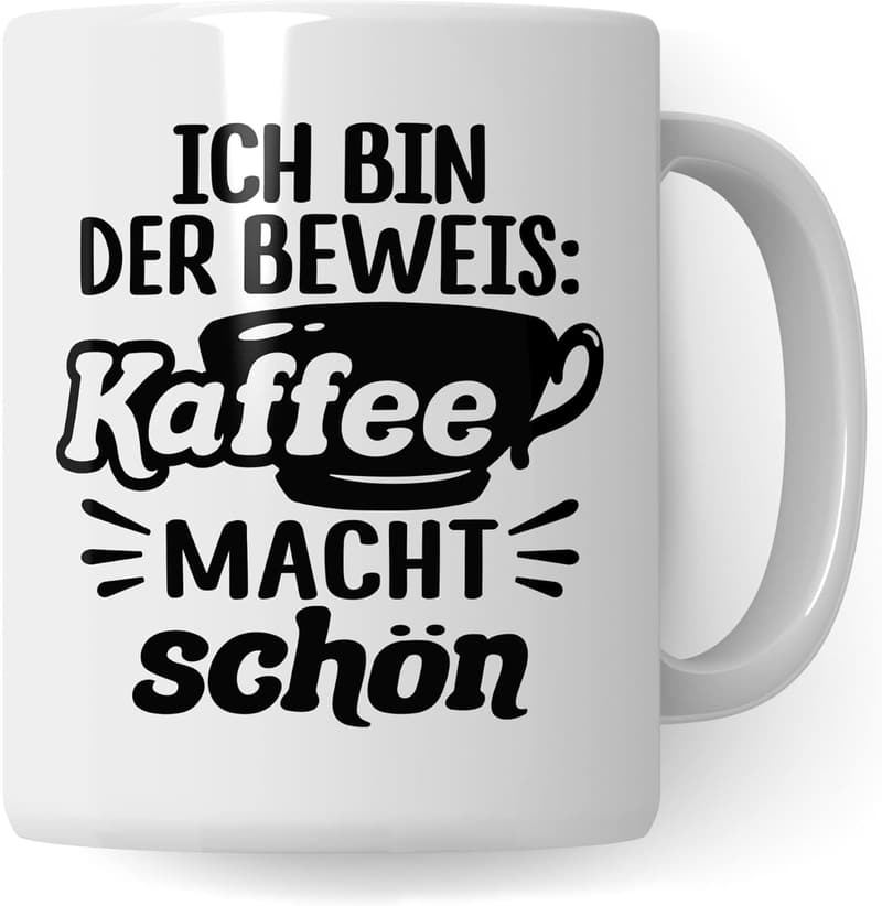 Lustige Kaffeetasse 