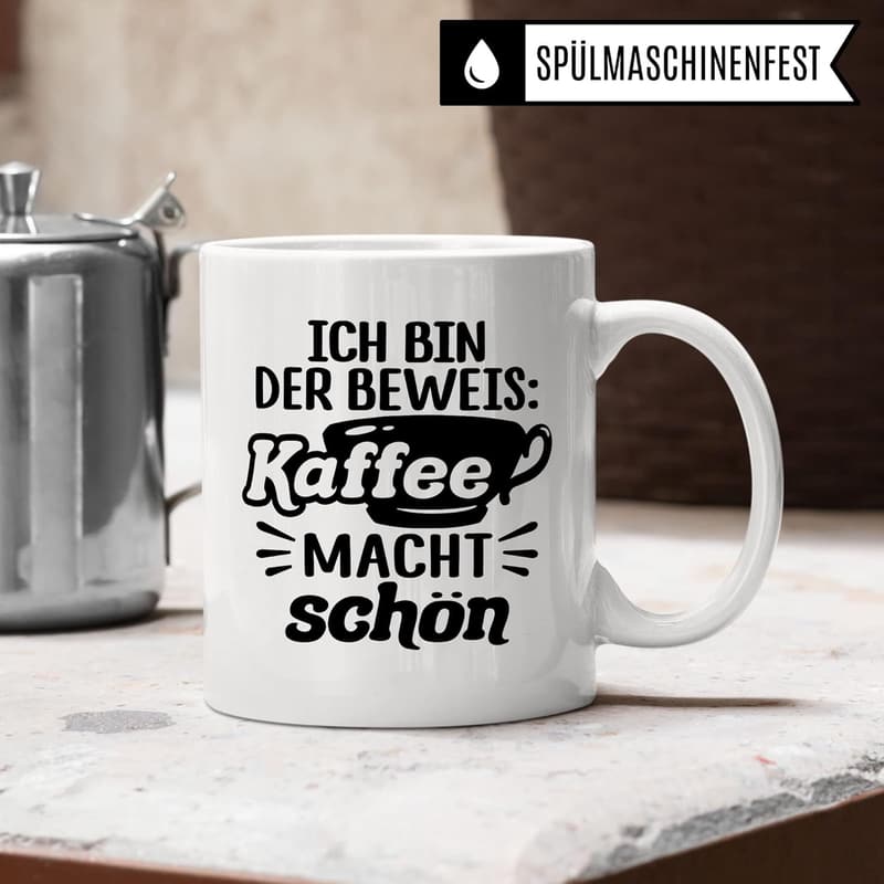 Lustige Kaffeetasse 