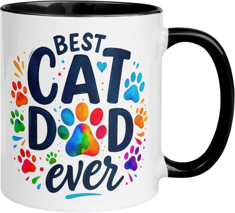 Lustige Katzen-Tasse 