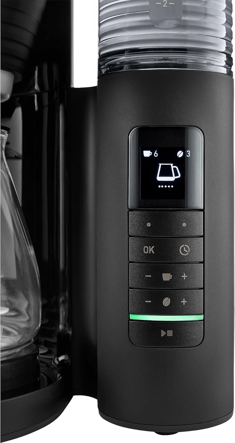 Melitta AromaFresh Pro X - Kaffeemaschine mit Mahlwerk, 10 Tassen