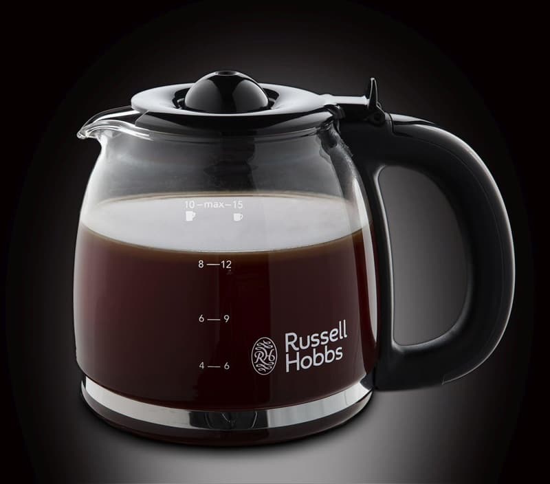 Russell Hobbs Adventure Kaffeemaschine 10 Tassen, 1100W, Glaskanne