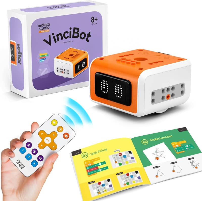 Programmierbarer KI-Roboter Bausatz für Kinder 8-12 Jahre