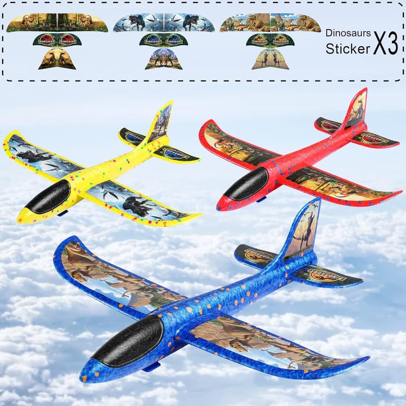 Flugzeug Spielzeug aus Styropor für Jungen, 3-8 Jahre, ideal für draußen
