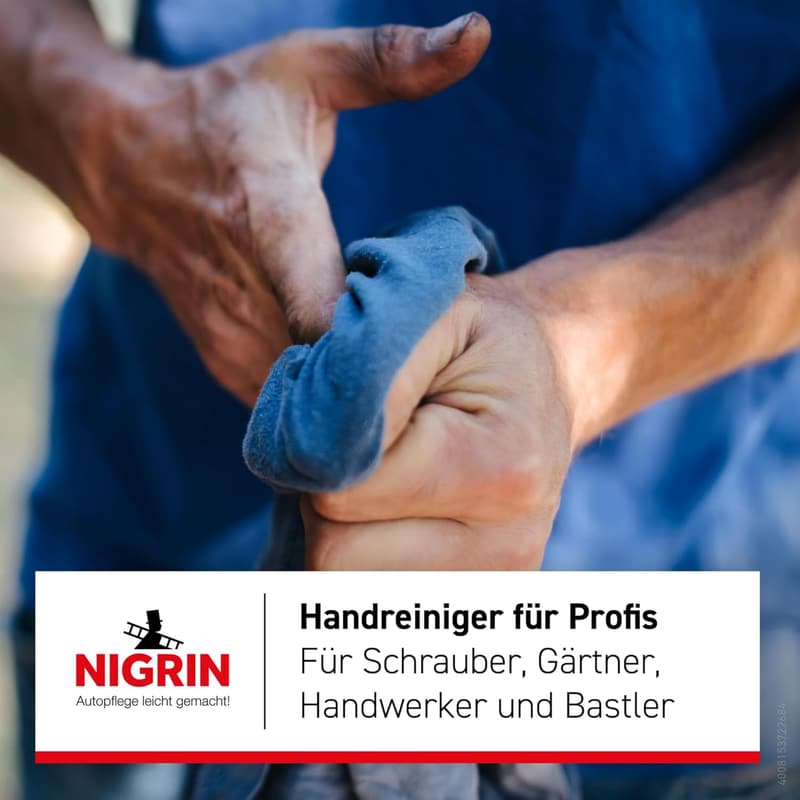 Hautschonende Handwaschpaste, 500 ml, entfernt hartnäckige Verschmutzungen