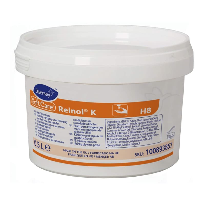 Diversey Handwaschpaste Soft Care REINOL K, 0,5 L für starke Verschmutzungen