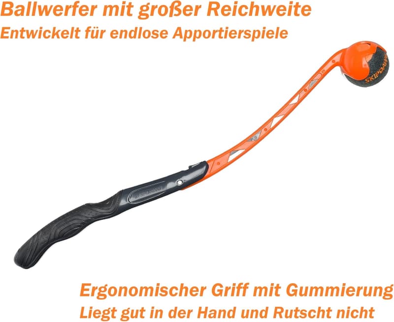 Hundespielzeug: Ballschleuder mit Tennisball für Hunde