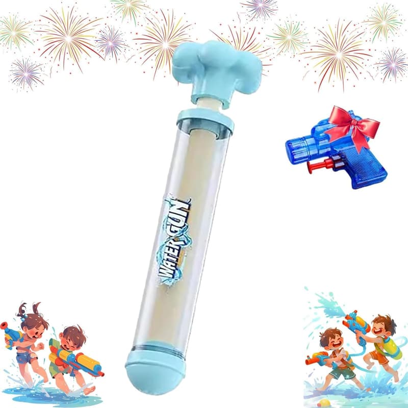 Romantische Feuerwerks-Wasserpistolen für Paare, 4er Set (Blau)