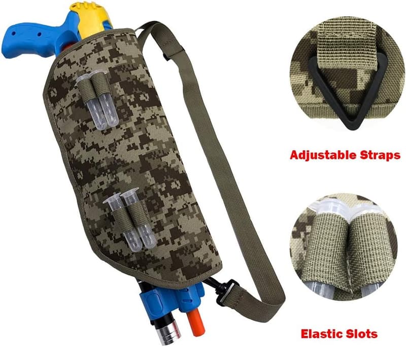 Taktisches Holster für Rilime Bug Salzpistolen mit 4 Rührchen