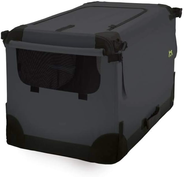 Faltbare Hundebox Maelson Soft - anthrazit - L 92 (92 x 64 x 64 cm)