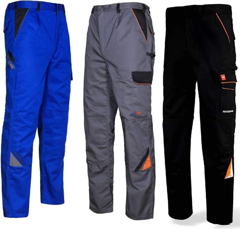 Art.Master Herren Arbeitshose mit Stretchbund und 6 Taschen