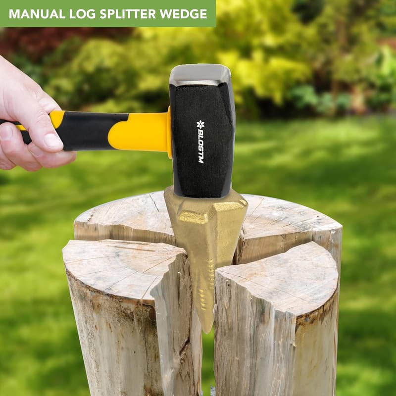 Manueller Holzspalter aus hitzebehandeltem Holz – 1,8 kg, gesenkgeschmiedet