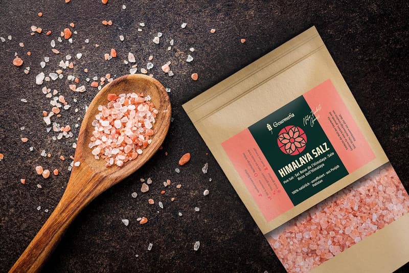 Gourmet Himalaya Grobsalz 900g aus Pakistan - Rosa Kristallsalz