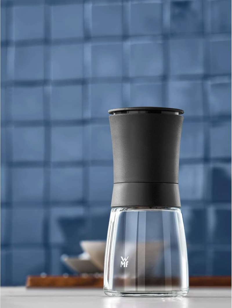 WMF Trend Gewürzmühle 14 cm, unbefüllt, Keramik, schwarz
