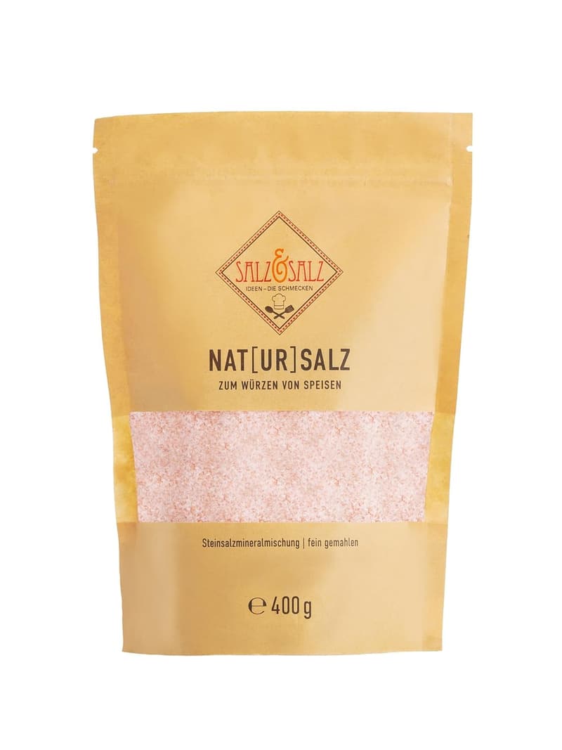 Premium Himalaya Salz – Grob- und Fein-Salz Set 400g & 900g – Unbehandelt, ohne Zusätze