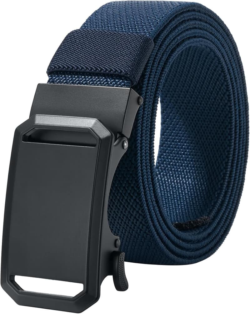 Verstellbarer elastischer Ratschen-Gürtel mit automatischer Schnalle, 70-125 cm