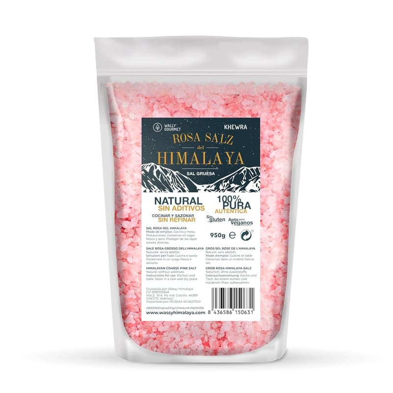 BIO Himalaya Salz grob, unraffiniert, 100% natürlich aus Pakistan.