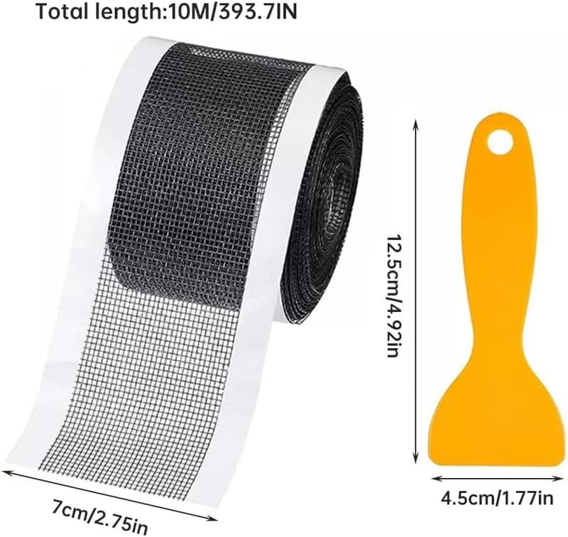 Dusch-Abflusssieb 7 cm x 10 m – Einweg-Haarfänger für Bad und Küche
