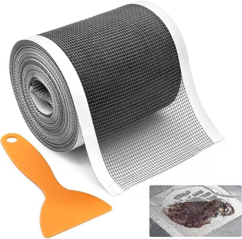 Selbstklebender Haarfänger für Dusche und Küche, 10 cm × 10 m